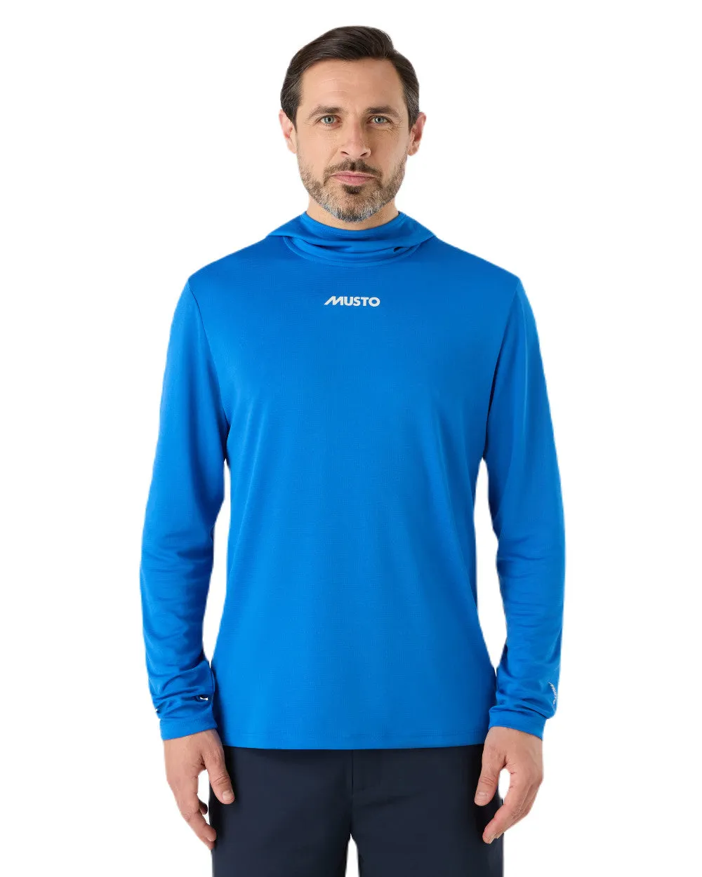 Musto Mens Evolution Sunblock Fast Dry Hoodie Musto Clothing