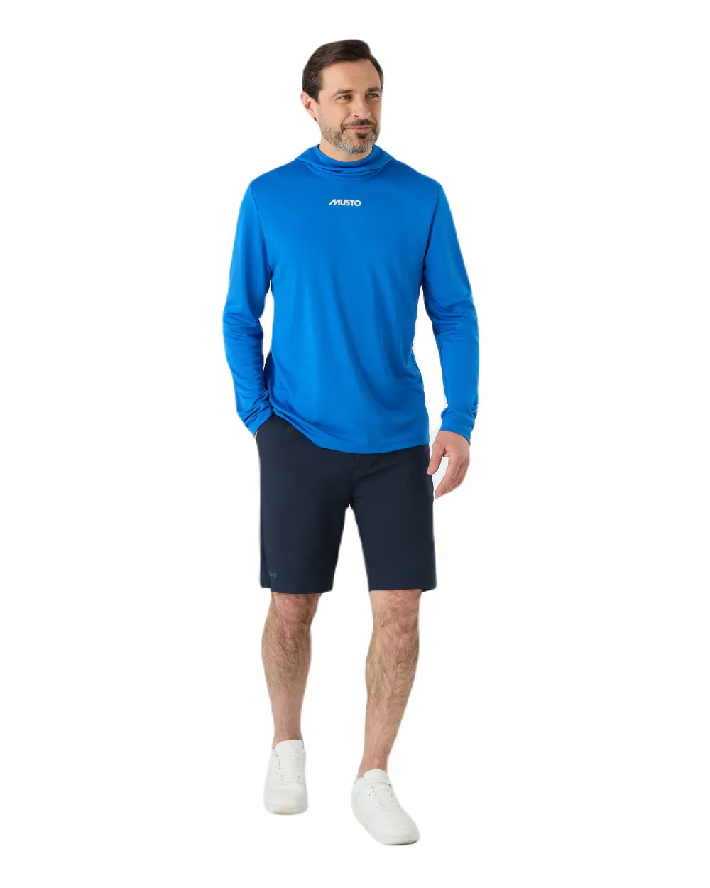 Musto Mens Evolution Sunblock Fast Dry Hoodie Musto Clothing