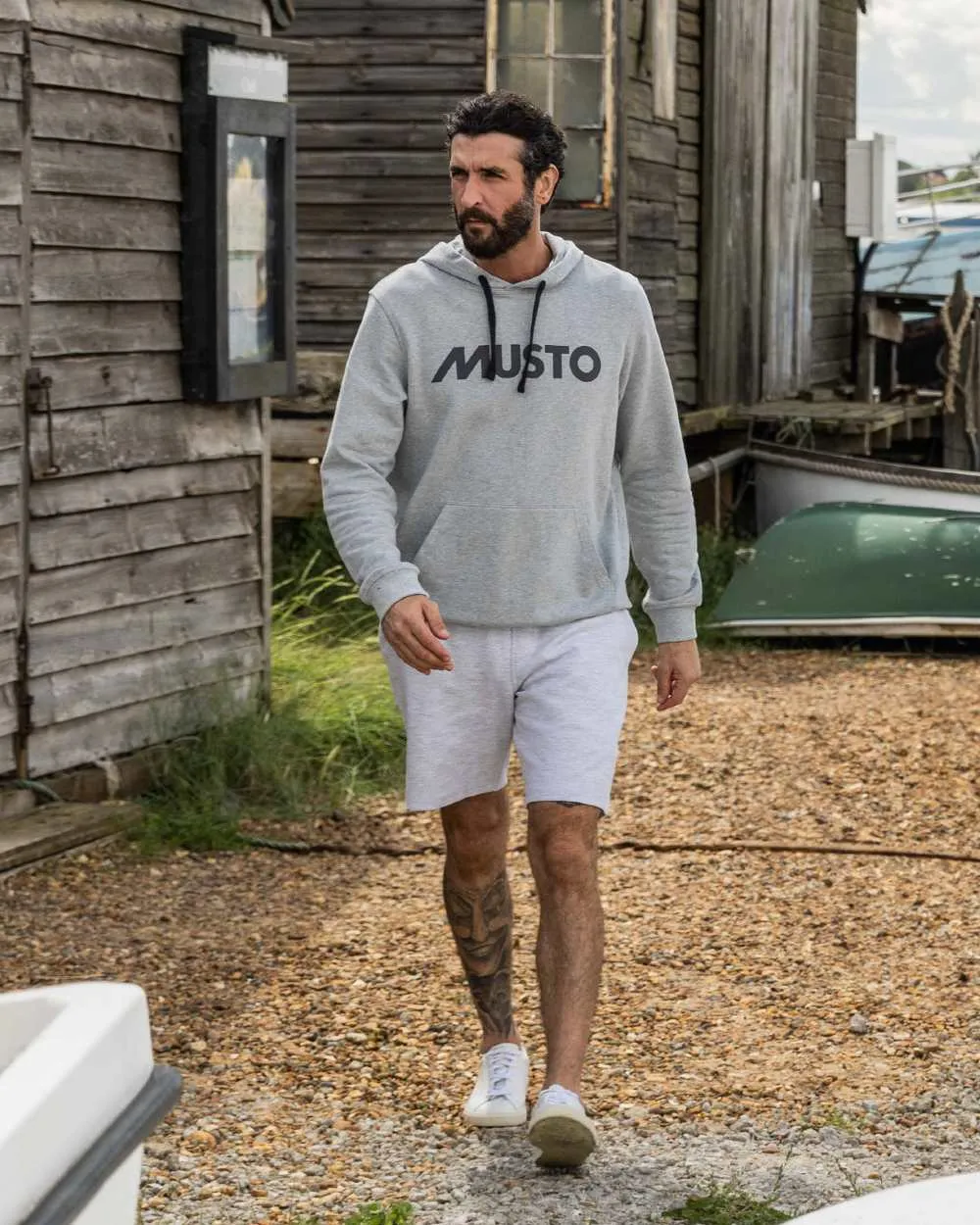 Musto Mens Logo Hoodie Musto Clothing