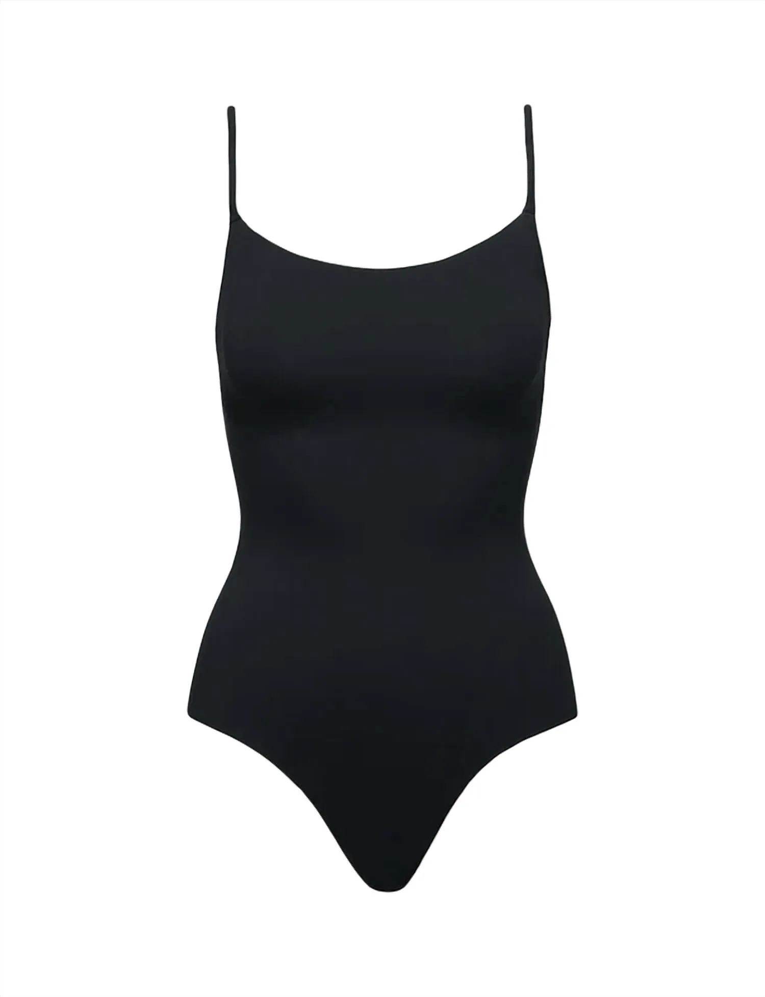 Neoprene Cami Bodysuit In Black
