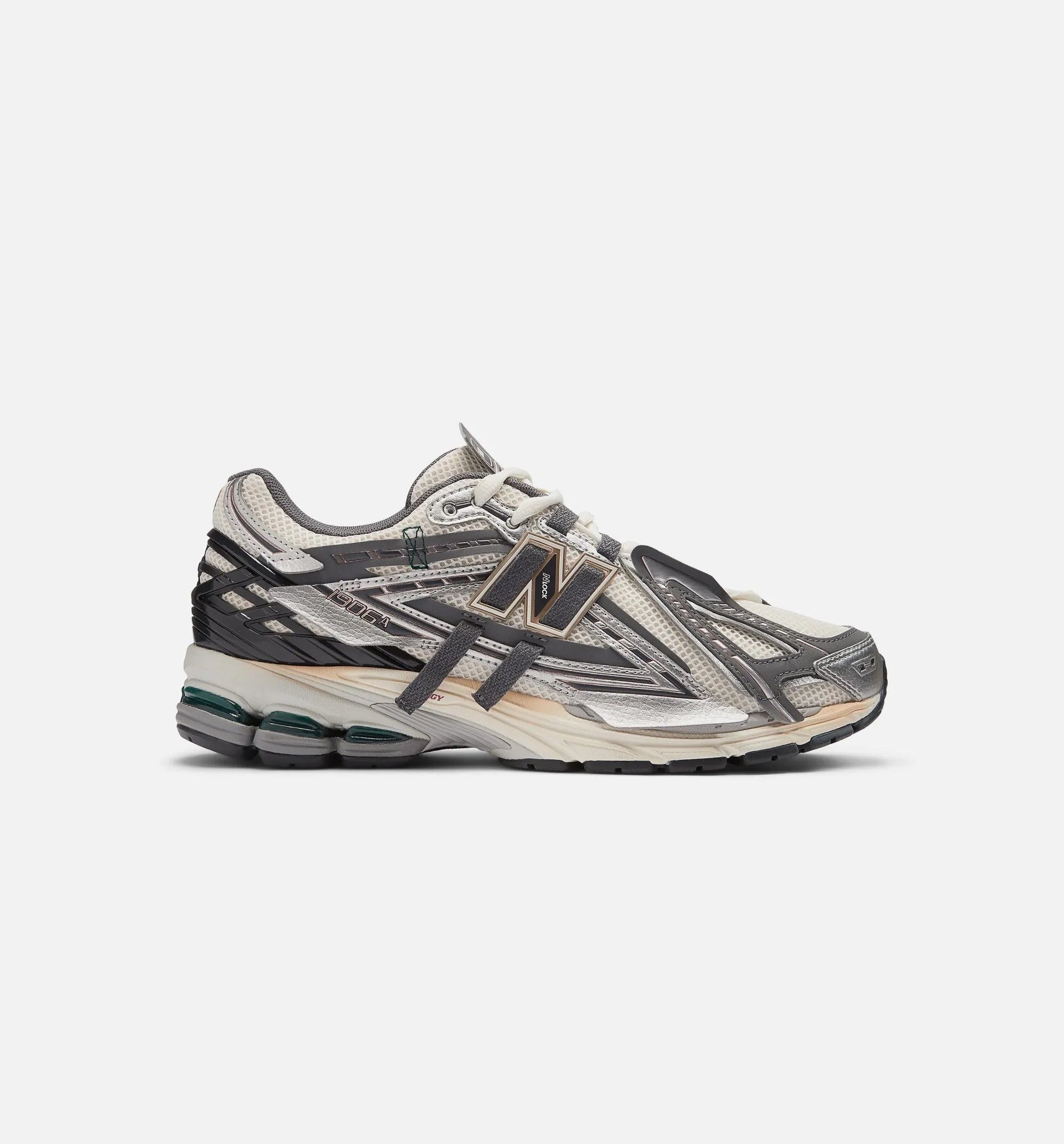 New Balance Shoes 1906A Tech Explosion Mens Lifestyle Shoe - Silver Metallic/Castlerock/Gold