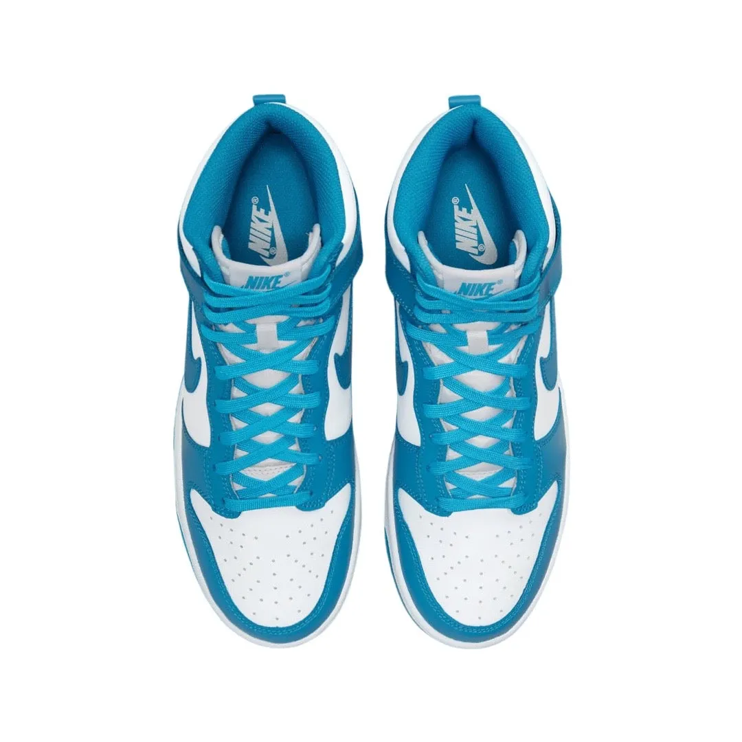 Nike Dunk Hi Retro Laser Blue White Nike Dunk