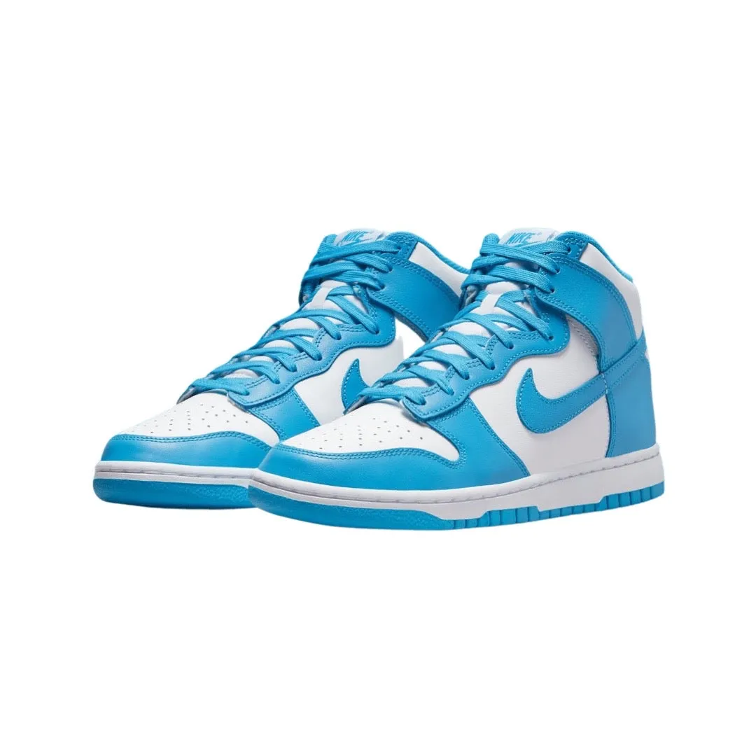 Nike Dunk Hi Retro Laser Blue White Nike Dunk