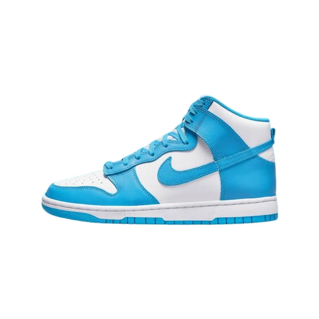 Nike Dunk Hi Retro Laser Blue White Nike Dunk