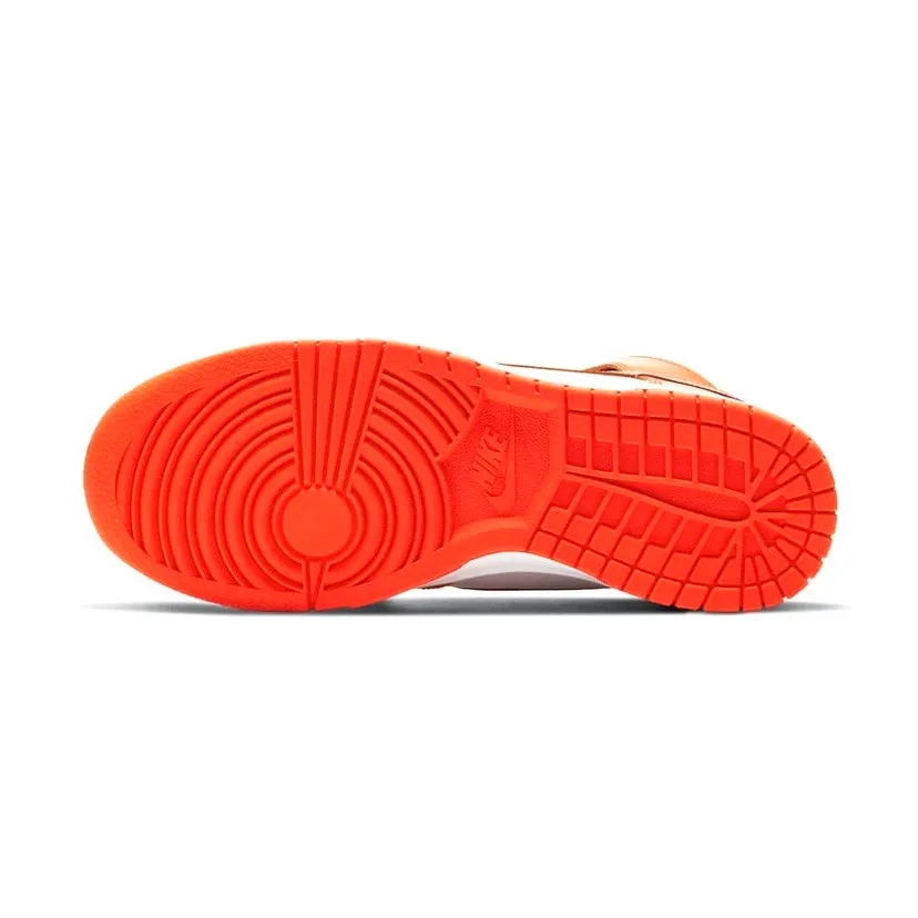 Nike Dunk Hi Retro Syracuse White Orange Blaze White Nike Dunk