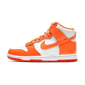 Nike Dunk Hi Retro Syracuse White Orange Blaze White Nike Dunk