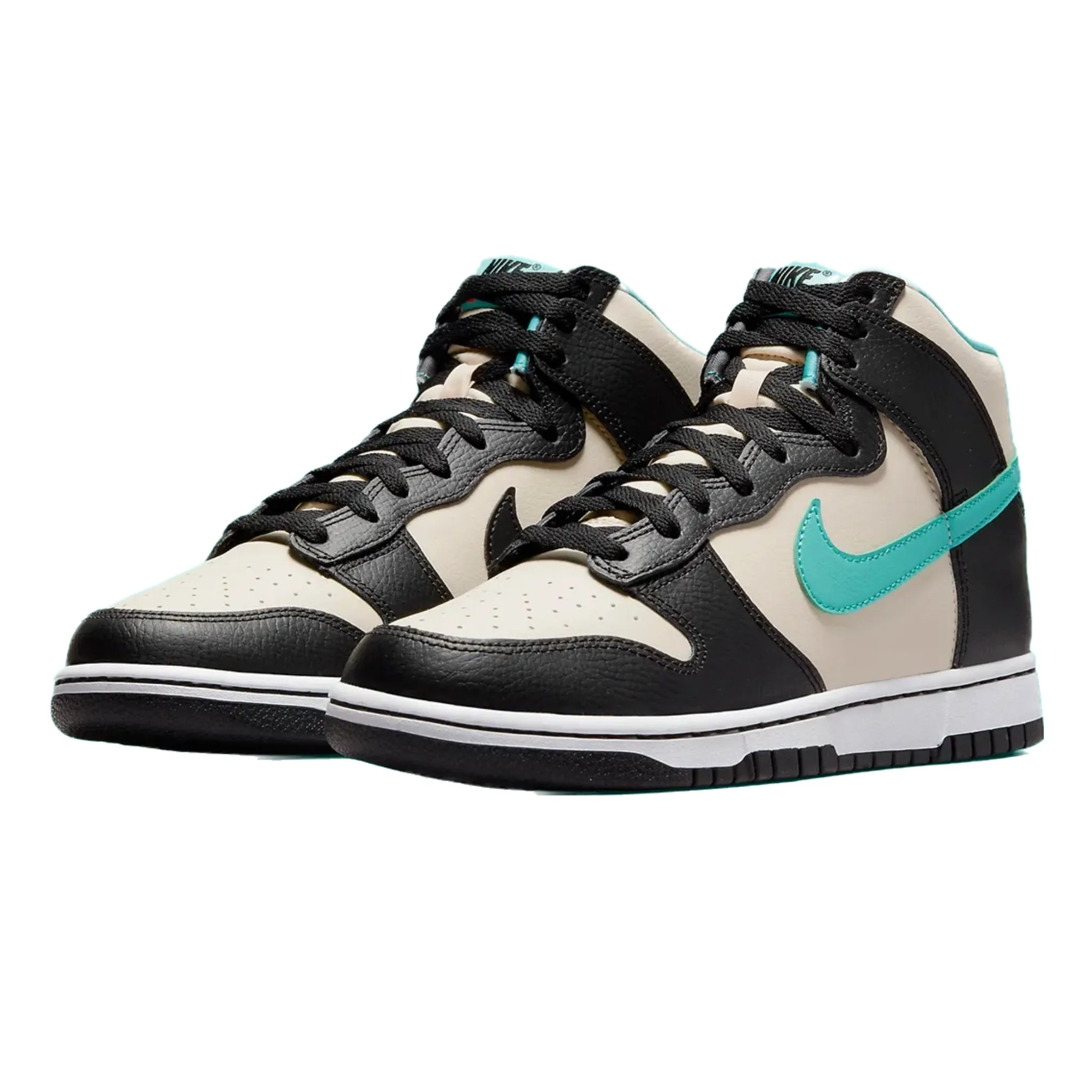 Nike Dunk High EMB Beige Black Washed Teal Pearl White Nike Dunk