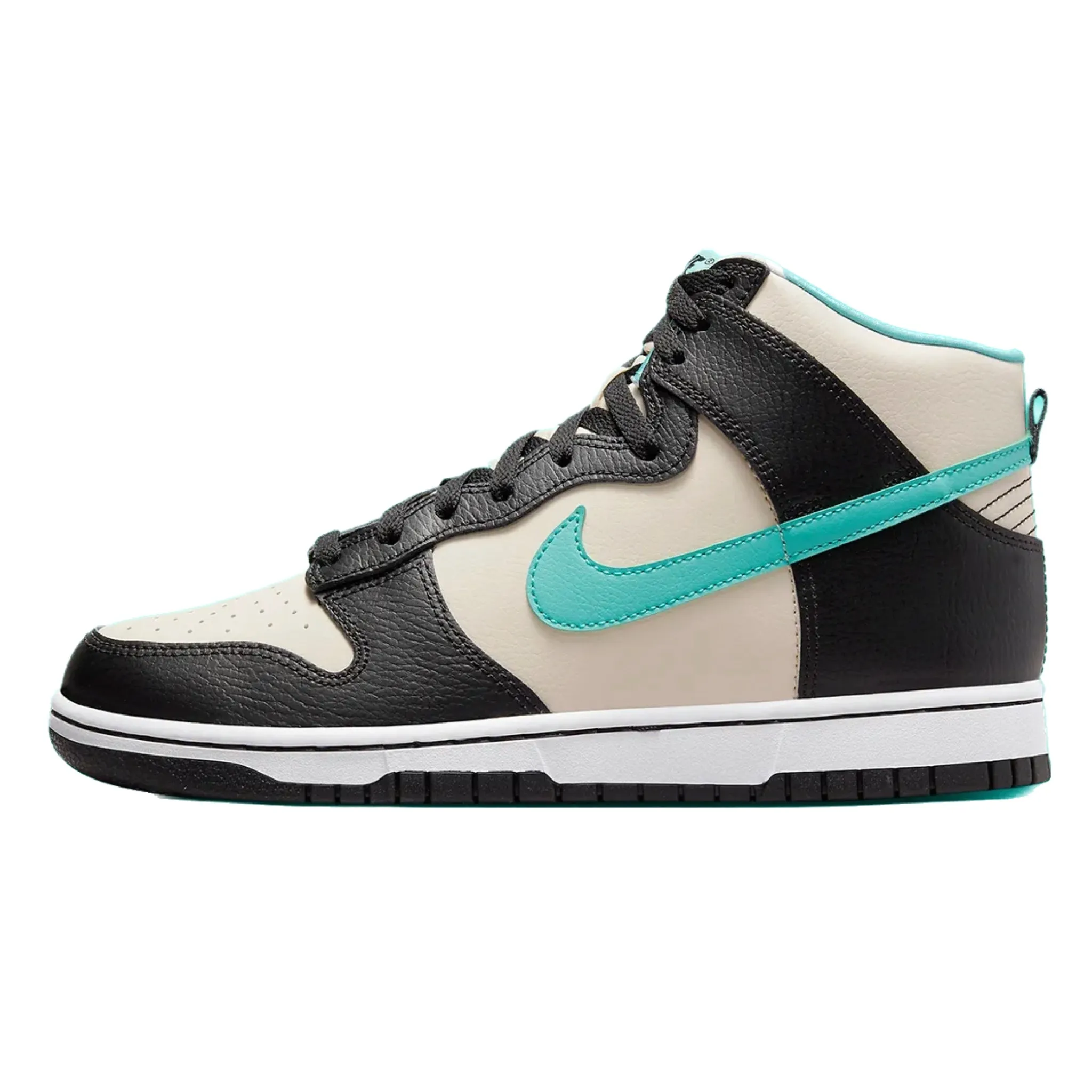 Nike Dunk High EMB Beige Black Washed Teal Pearl White Nike Dunk