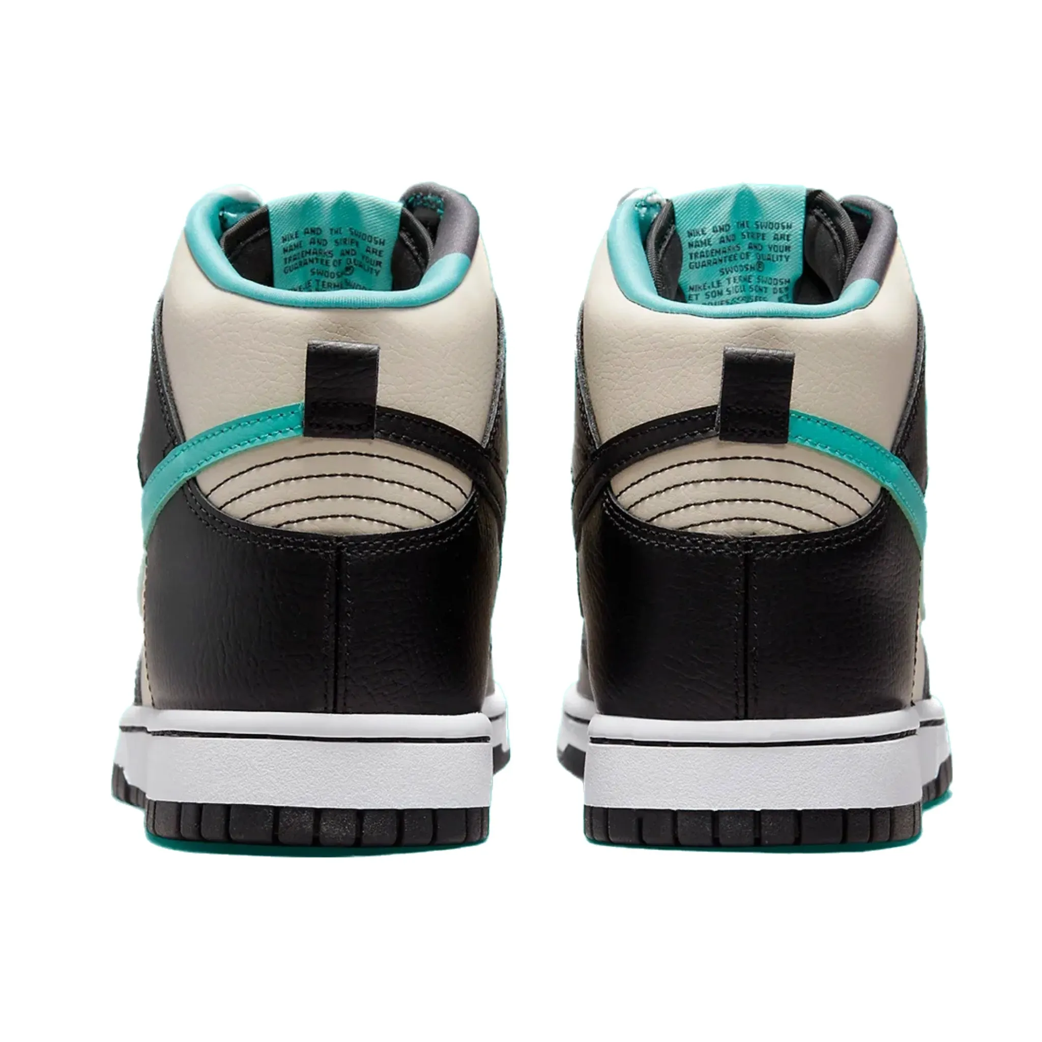 Nike Dunk High EMB Beige Black Washed Teal Pearl White Nike Dunk