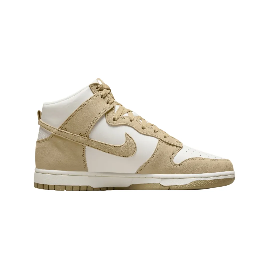 Nike Dunk High Tan Suede White Nike Dunk