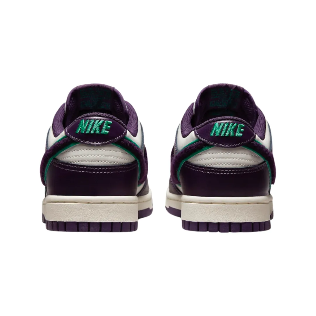Nike Dunk Low Chenille Swoosh Grand Purple White Nike Dunk