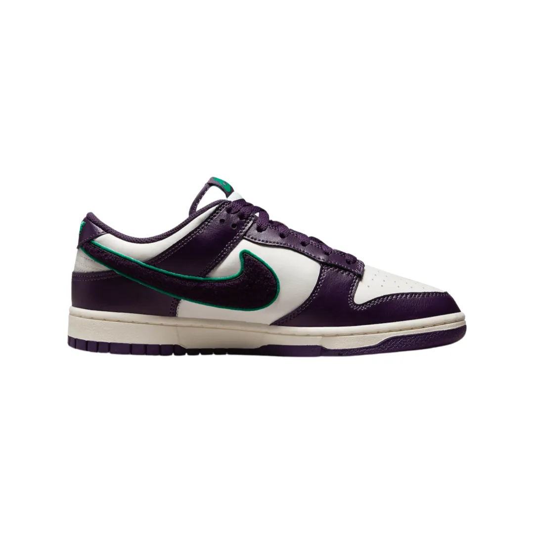 Nike Dunk Low Chenille Swoosh Grand Purple White Nike Dunk