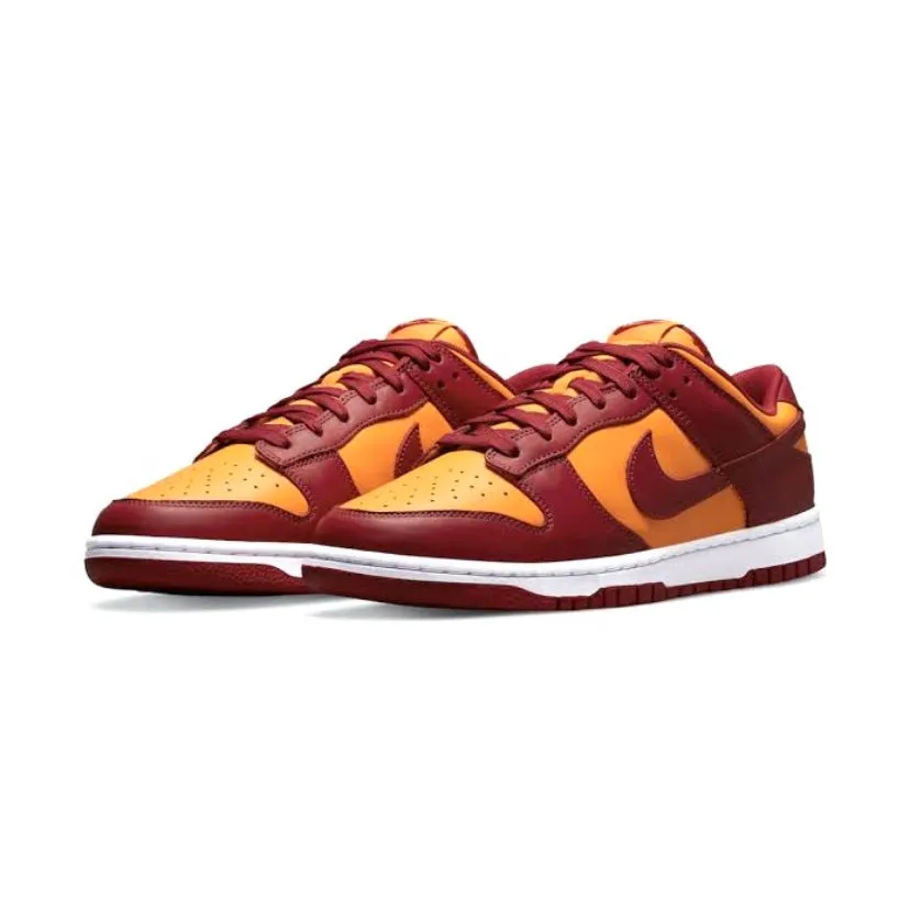 Nike Dunk Low Midas Gold Tough Red White Nike Dunk