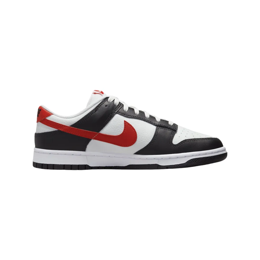 Nike Dunk Low Retro Red Swoosh Panda Black University Red White Nike Dunk
