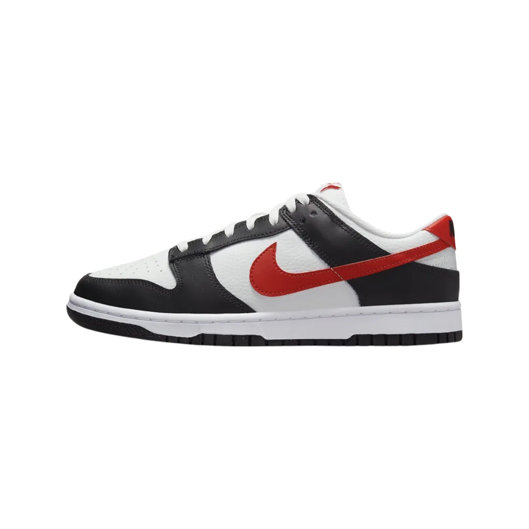 Nike Dunk Low Retro Red Swoosh Panda Black University Red White Nike Dunk