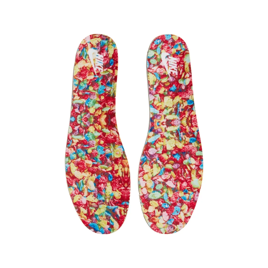 Nike Dunk Low x Lebron James "Fruity Pebbles" Habanero Red Laser Blue White Nike Dunk