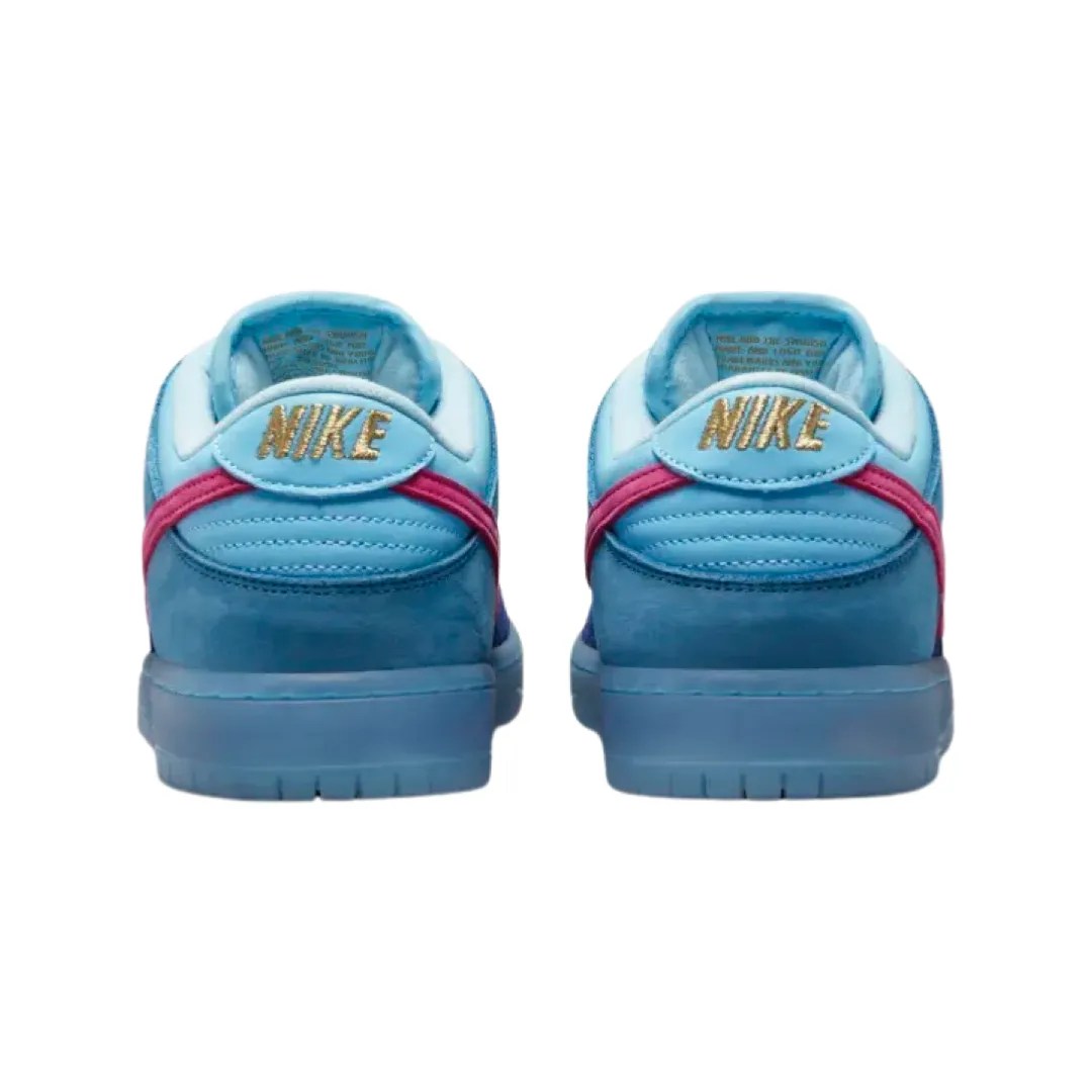 Nike Dunk SB Low Pro QS Run the Jewels Deep Royal Blue Active Pink Nike Dunk