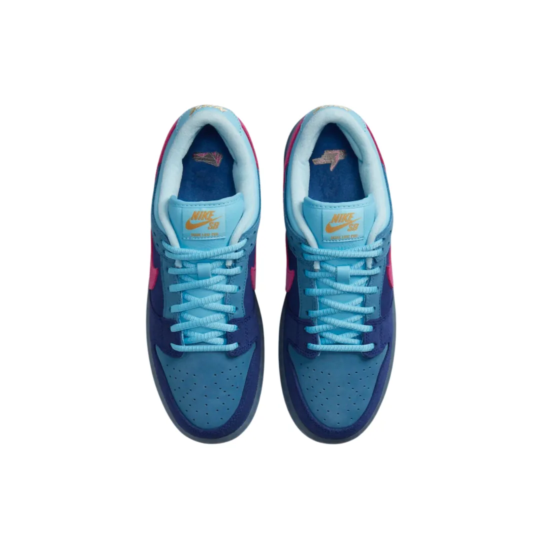 Nike Dunk SB Low Pro QS Run the Jewels Deep Royal Blue Active Pink Nike Dunk