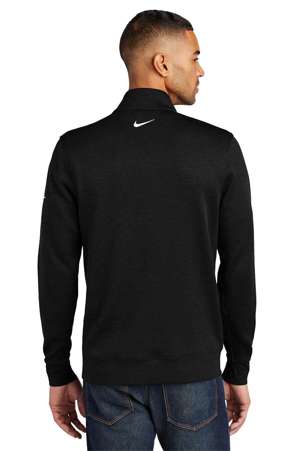 Nike Mens Dri-Fit 1/4 Zip Sweatshirt - Black