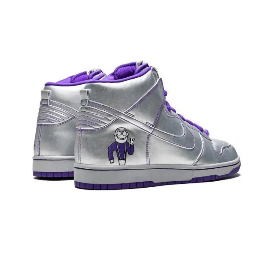 Nike SB Dunk High Dinosaur Jr. Metallic Silver Nike Dunk