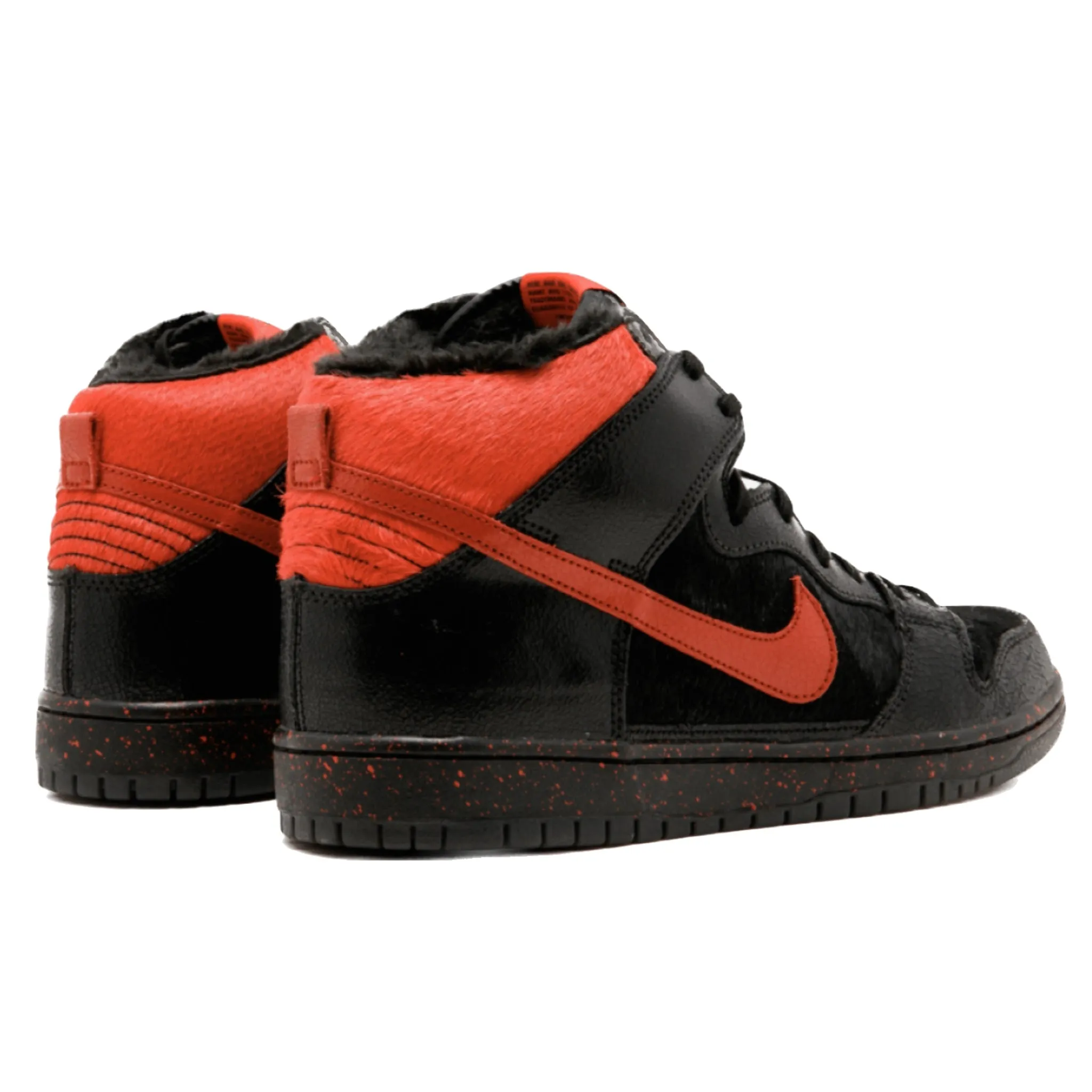 Nike SB Dunk High Krampus Black Gym Red Nike Dunk
