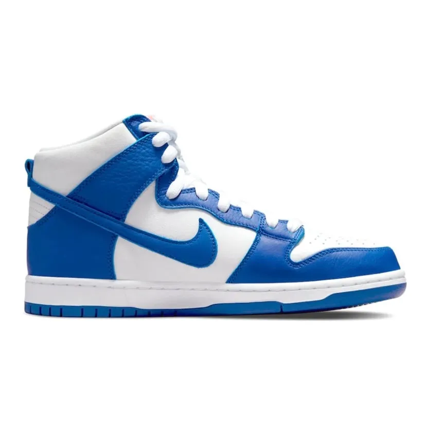 Nike SB Dunk High Pro ISO Orange Label Kentucky White Blue Nike Dunk