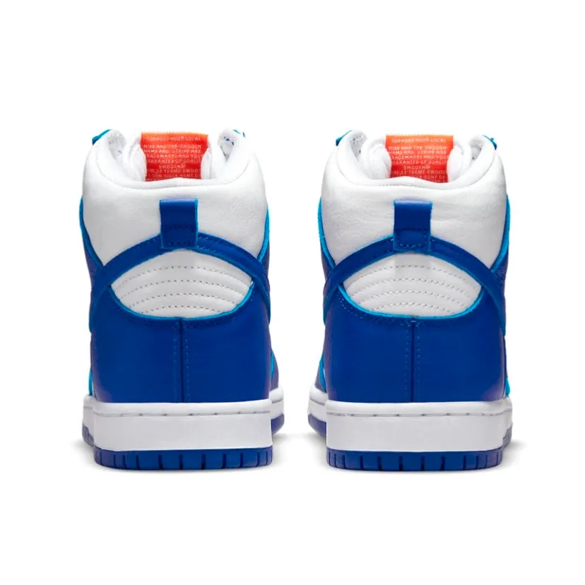 Nike SB Dunk High Pro ISO Orange Label Kentucky White Blue Nike Dunk