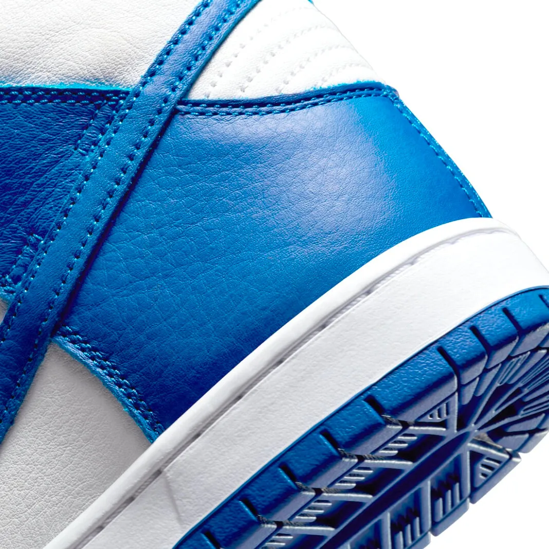 Nike SB Dunk High Pro ISO Orange Label Kentucky White Blue Nike Dunk