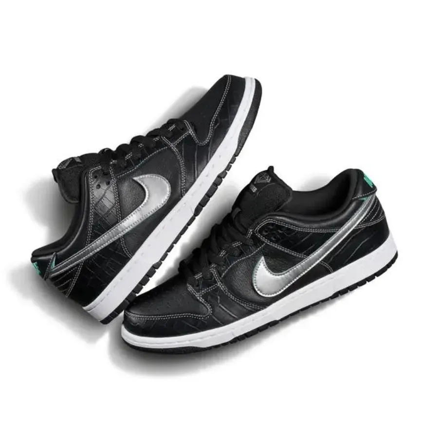 Nike SB Dunk Low Diamond Supply Co. Black Diamond Black Chrome Tropical Twist Nike Dunk