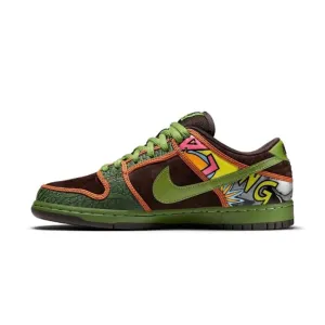 Nike SB Dunk Low Premium DLS SB QS De La Soul Safari Altitude Green Baroque Brown Nike Dunk