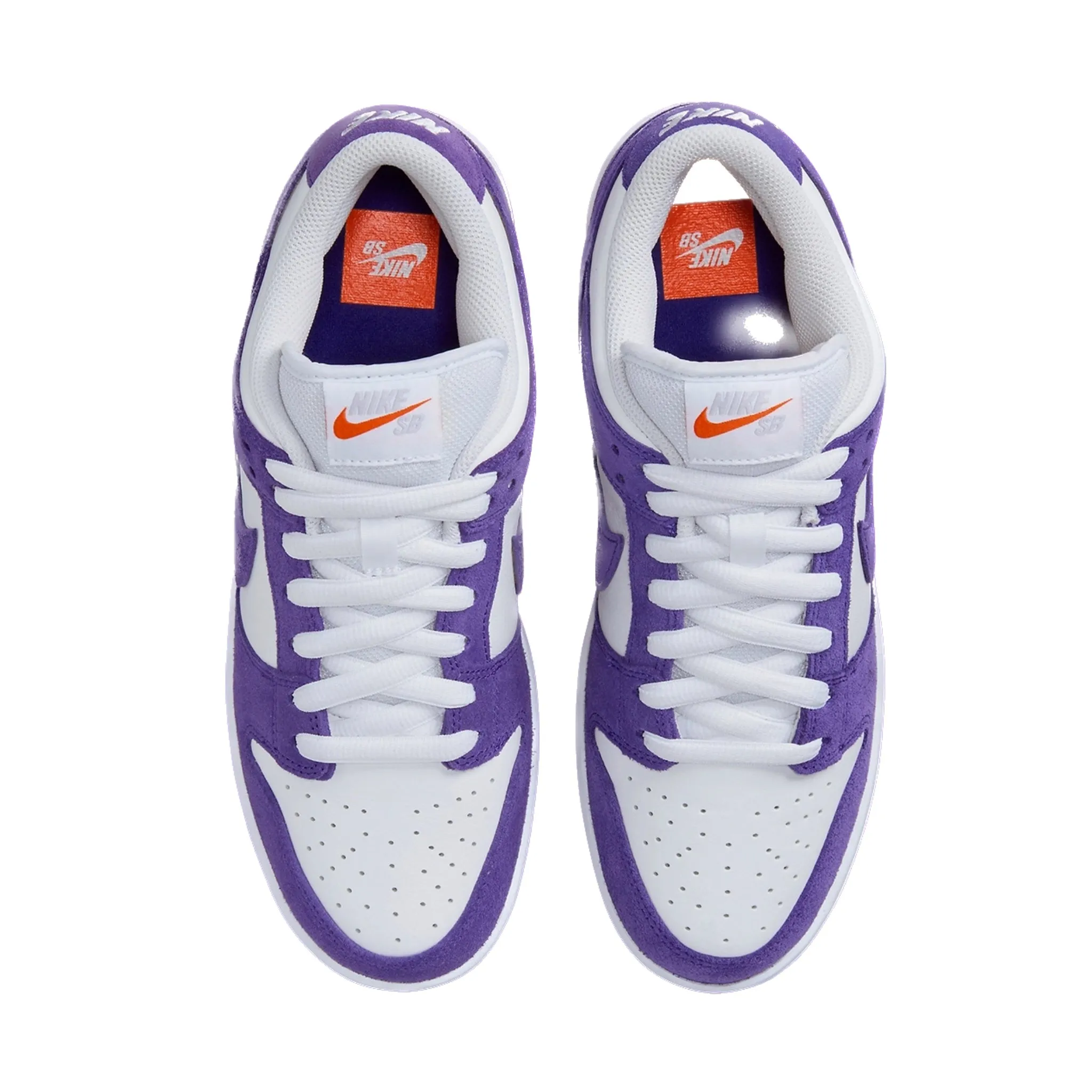 Nike SB Dunk Low Pro ISO Orange Label Court Purple White Gum Light Brown Nike Dunk