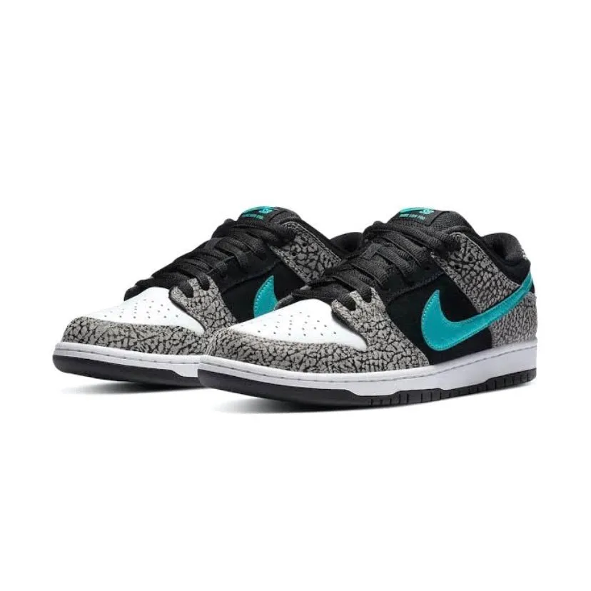 Nike SB Dunk Low Pro Medium Grey Clear Jade Black Nike Dunk