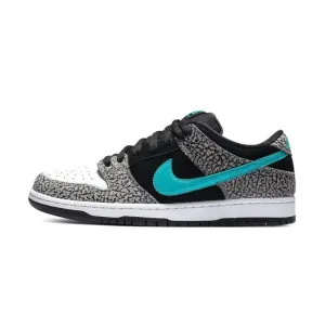 Nike SB Dunk Low Pro Medium Grey Clear Jade Black Nike Dunk