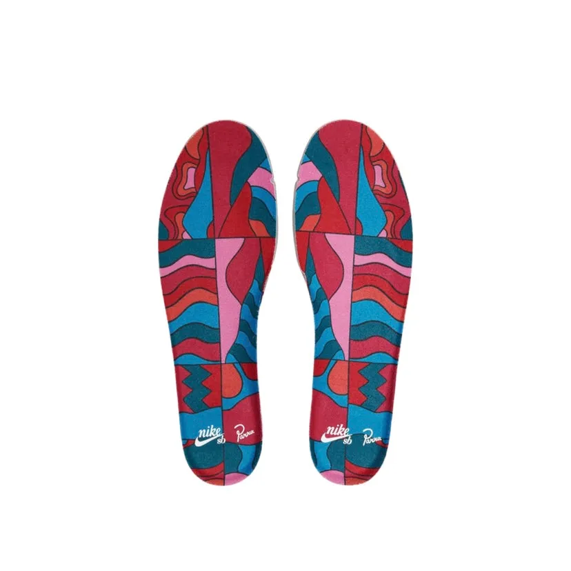Nike SB Dunk Low Pro Premium QS Parra Fireberry Black Nike Dunk