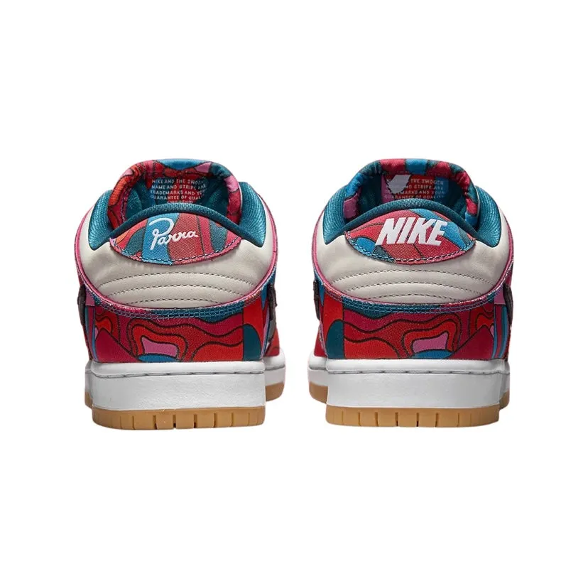 Nike SB Dunk Low Pro Premium QS Parra Fireberry Black Nike Dunk