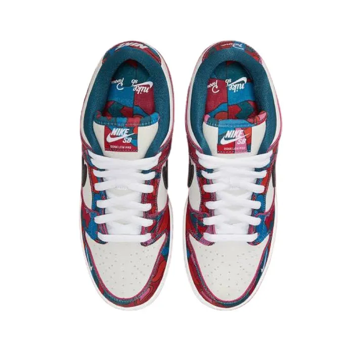 Nike SB Dunk Low Pro Premium QS Parra Fireberry Black Nike Dunk