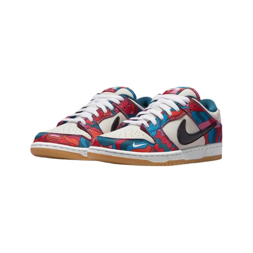 Nike SB Dunk Low Pro Premium QS Parra Fireberry Black Nike Dunk