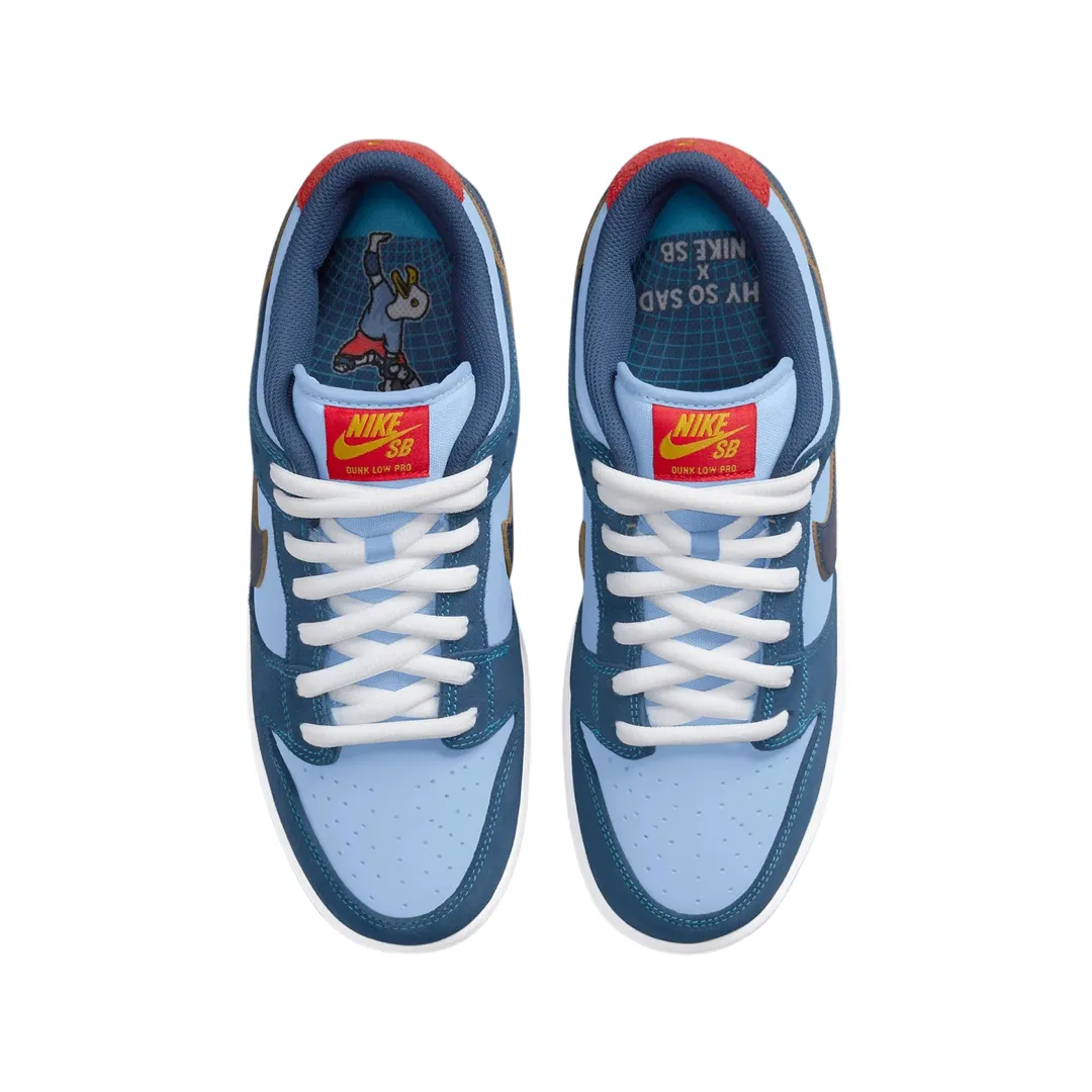 Nike SB Dunk Low Pro Why So Sad Coastal Blue Light Blue Light Current Blue Speed Nike Dunk