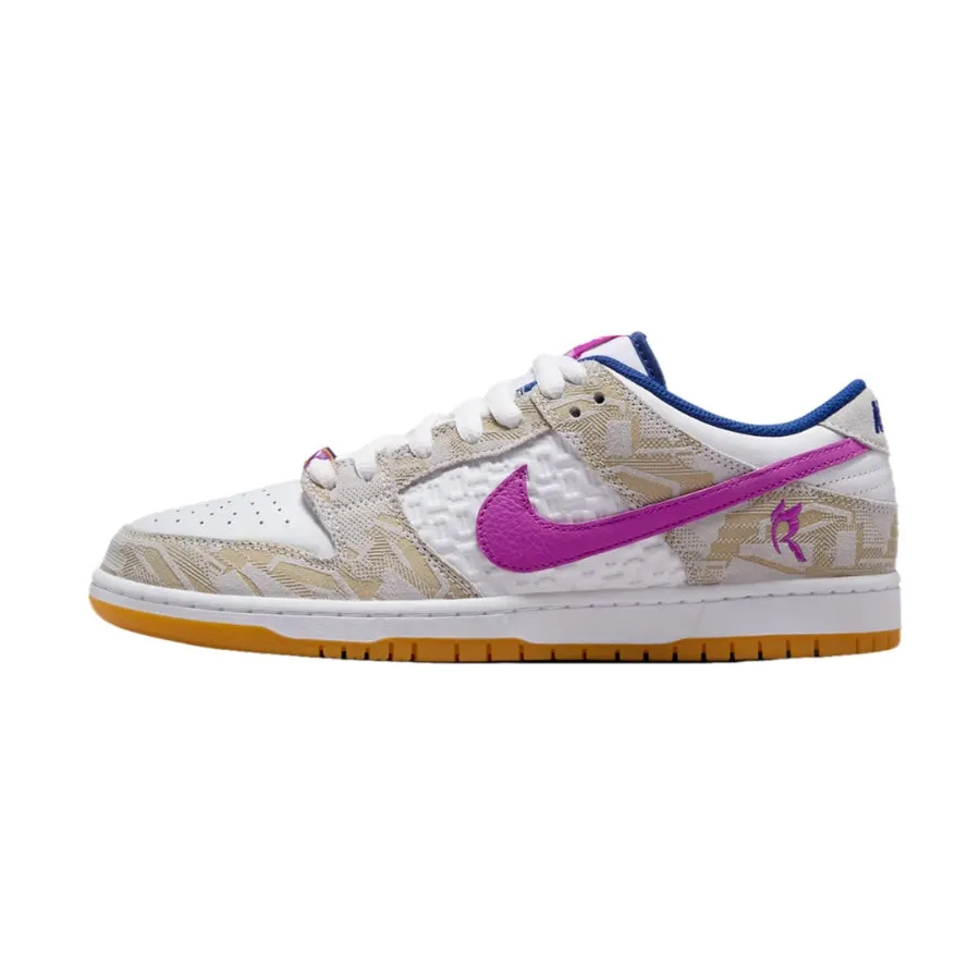 Nike SB Dunk Low Rayssa Leal Pure Platinum Deep Royal Blue Vivid Purple White Gum Yellow Nike Dunk