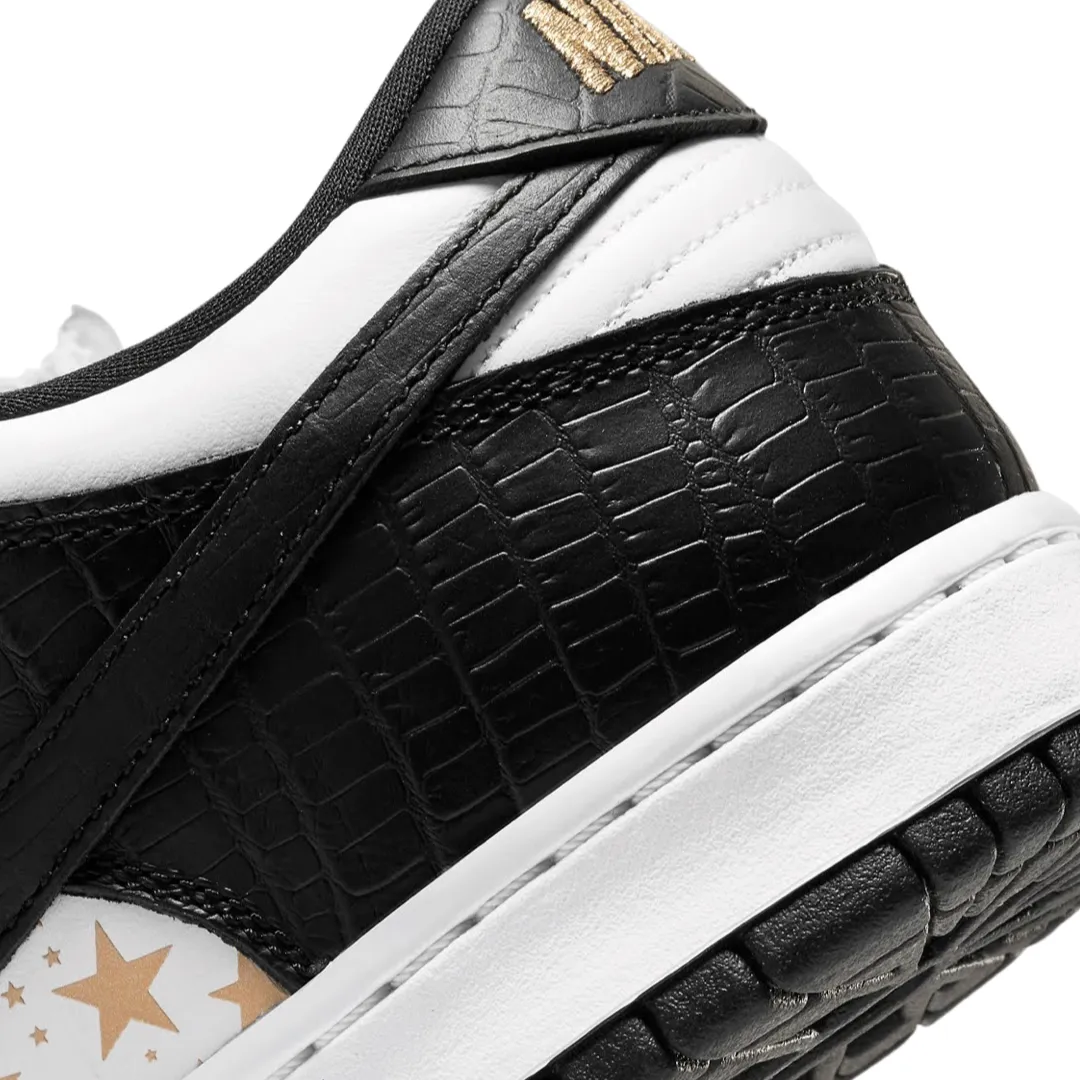 Nike SB Dunk Low Supreme Stars White Black Metallic Gold (2021) Nike Dunk