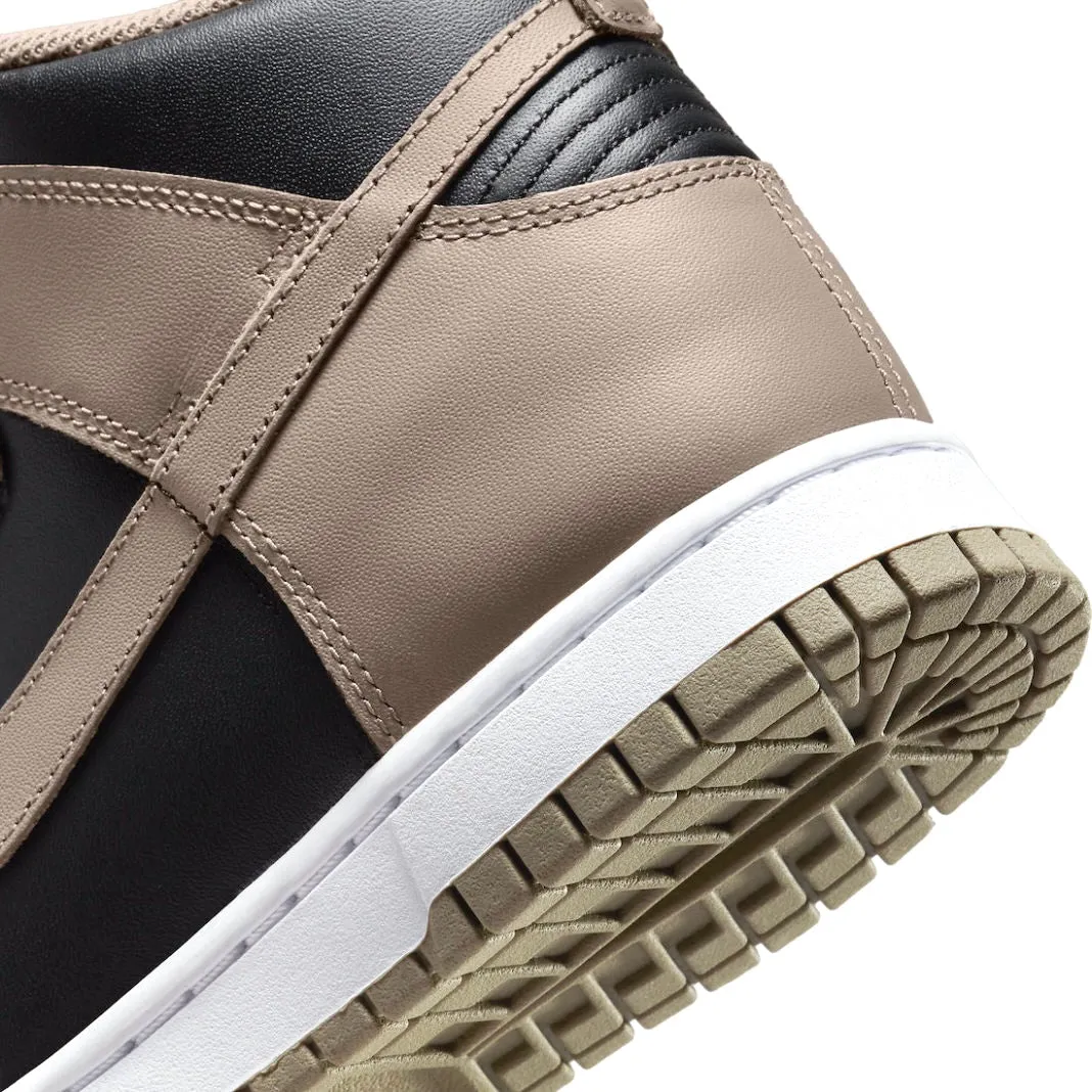 Nike Womens Dunk High Fossil Moon Black Nike Dunk