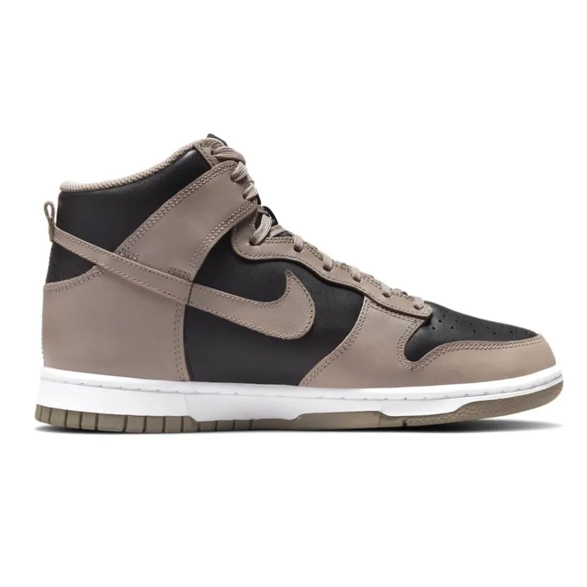 Nike Womens Dunk High Fossil Moon Black Nike Dunk