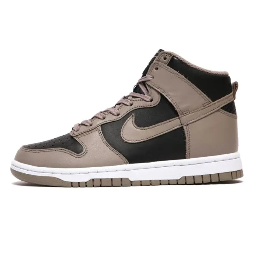 Nike Womens Dunk High Fossil Moon Black Nike Dunk