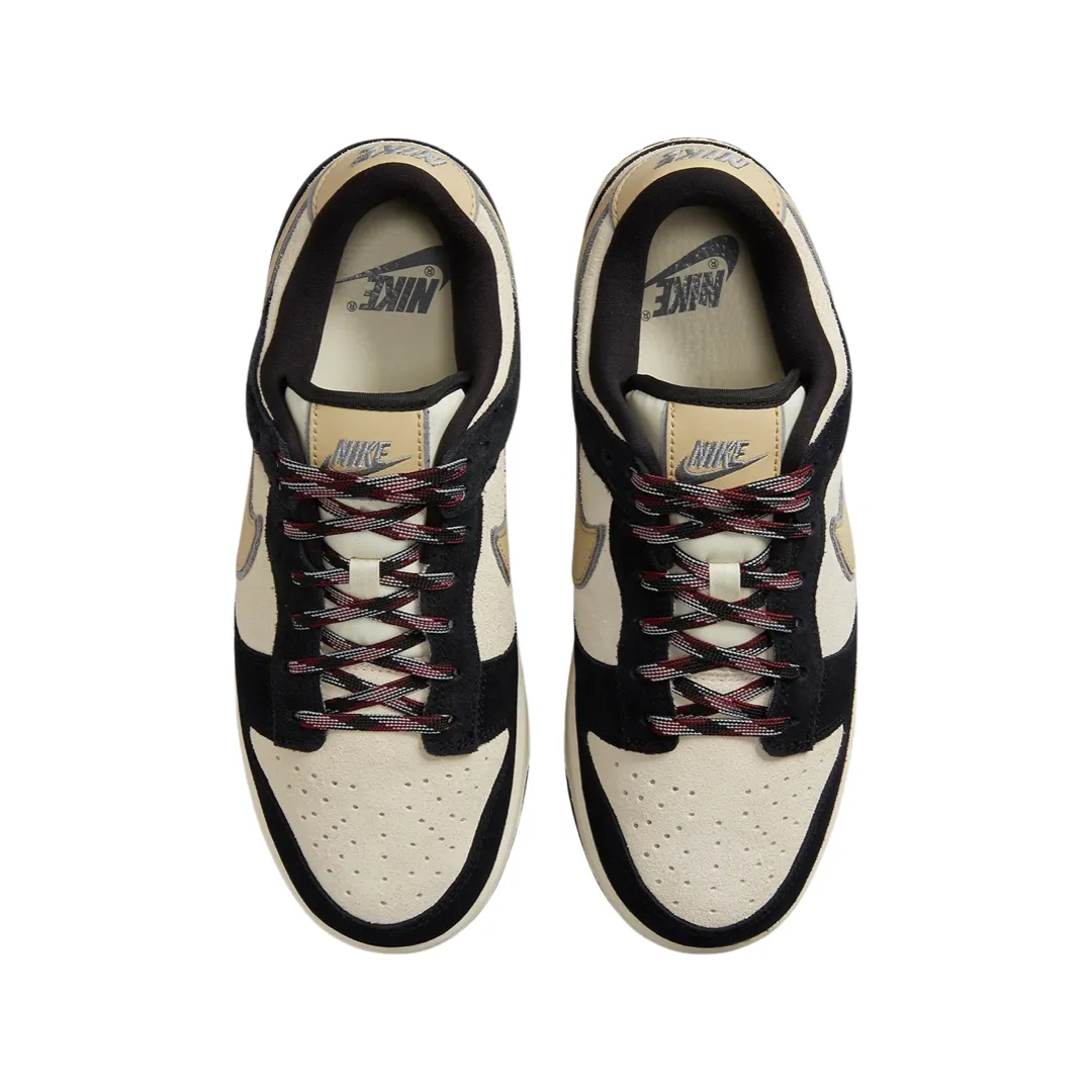 Nike Women's Dunk Low LX Black Team Gold Orange Coconut Milk Nike Dunk