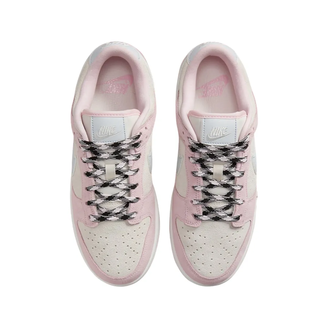 Nike Women's Dunk Low LX Pink Foam Pure Platinum Nike Dunk