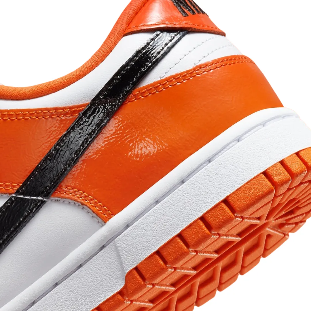 Nike Women's Dunk Low Patent Halloween Brilliant Orange Black Nike Dunk
