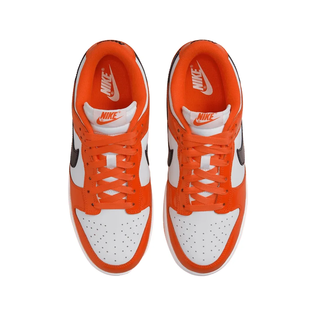 Nike Women's Dunk Low Patent Halloween Brilliant Orange Black Nike Dunk