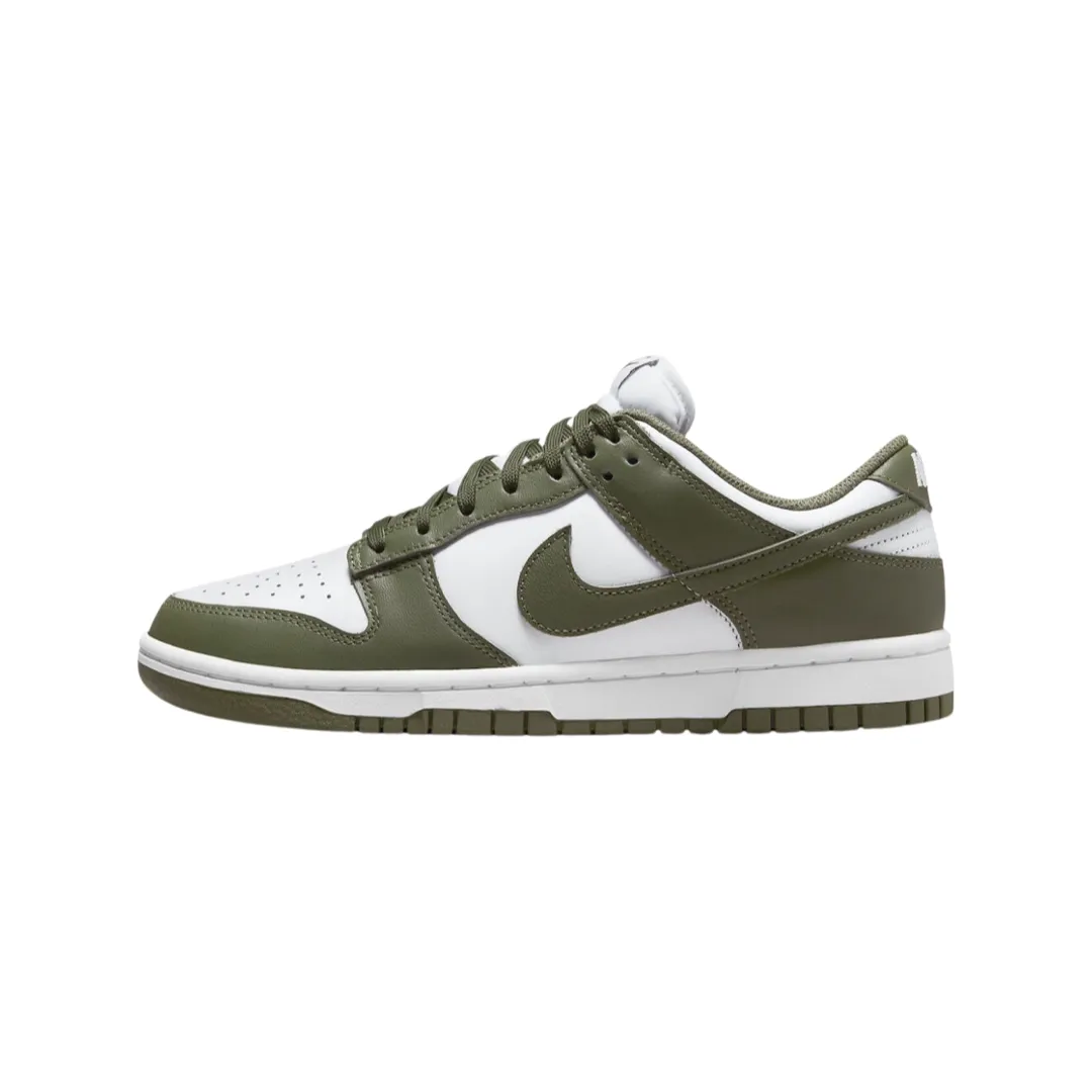 Nike Women's Dunk Low White Medium Olive White Nike Dunk