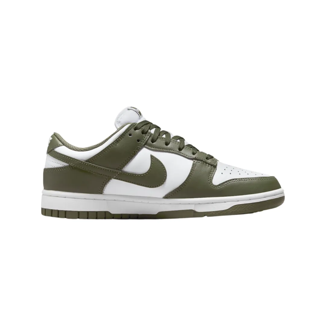 Nike Women's Dunk Low White Medium Olive White Nike Dunk