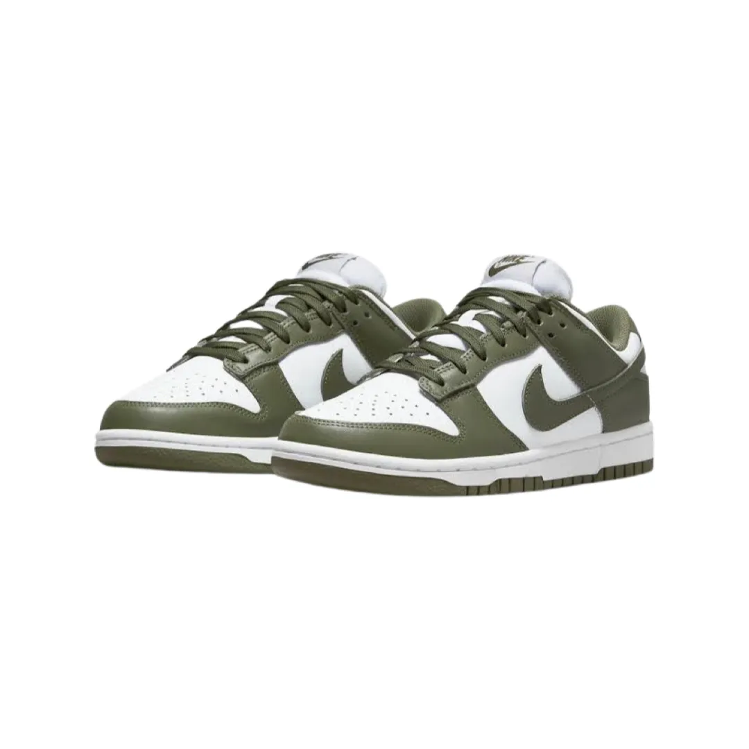 Nike Women's Dunk Low White Medium Olive White Nike Dunk
